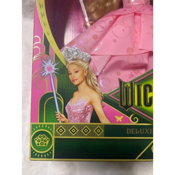 Mattel Wicked Movie Deluxe Glinda Doll URL MISPRINT ERROR BOX Collectors Doll - Picture 6 of 8